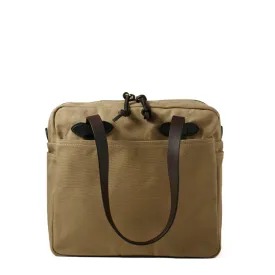 Filson Twill Tote W/ Zipper