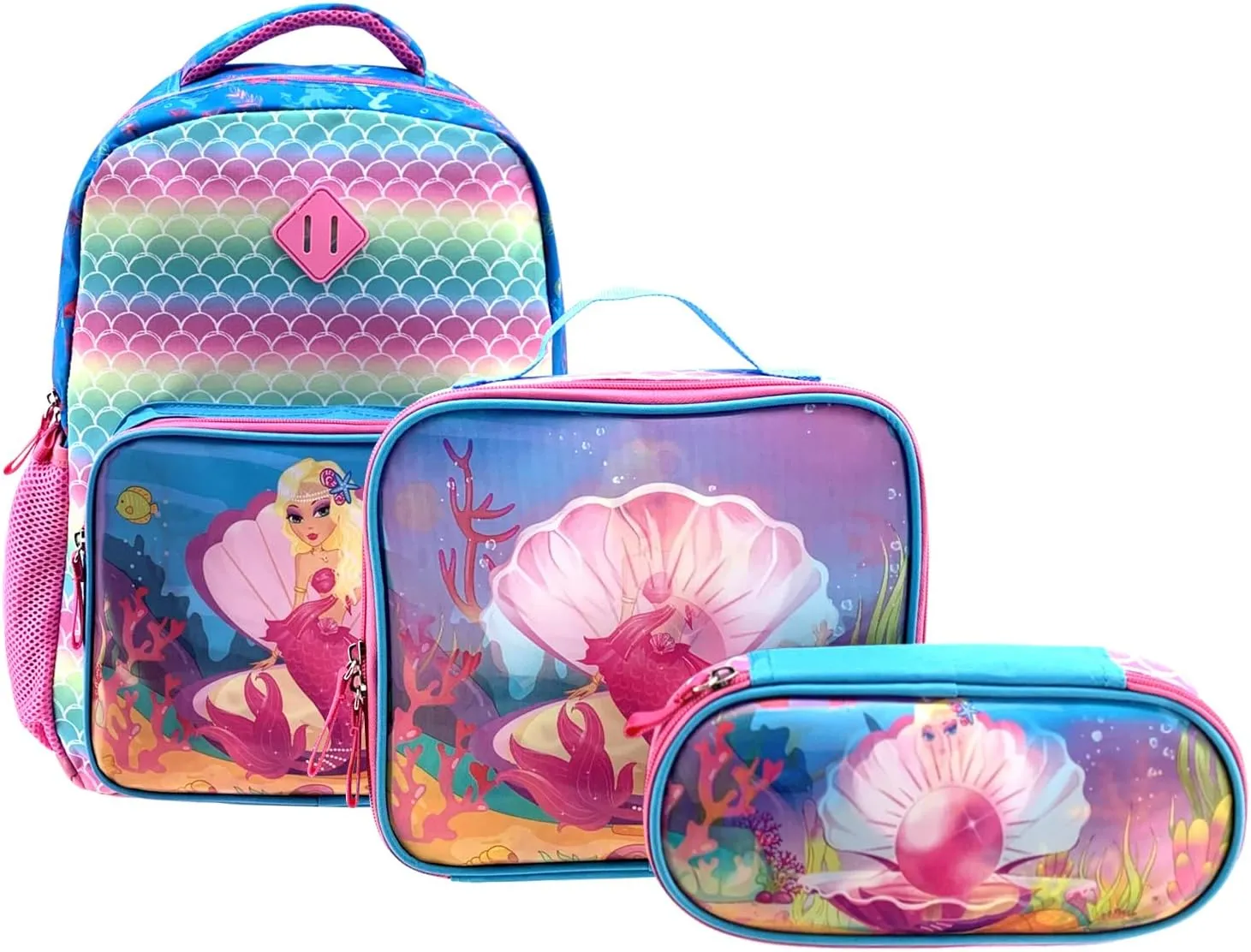 Kids Backpack, Picture Changing Lenticular School Backpack with Lunch Box