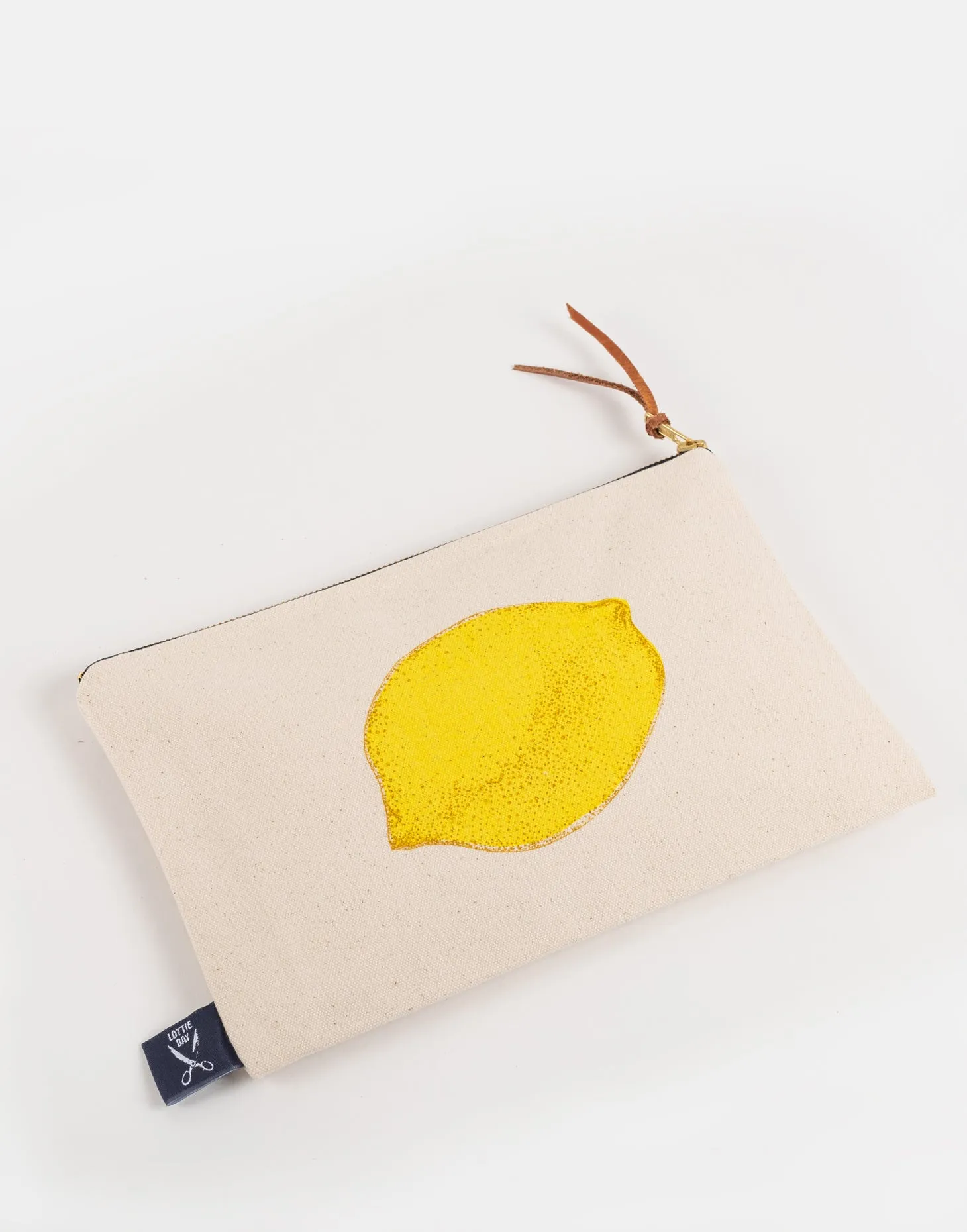 Lemon Zip Pouch