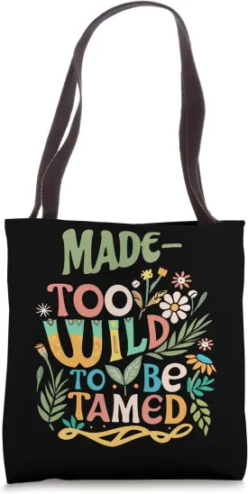 MADELEINE Name Cute Retro Girls Wildflower MADELEINE Name Tote Bag