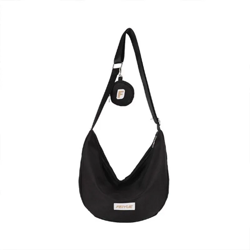 Messenger Dumpling Bag Korean Department Of High Capacity Nylon Shoulder Ins Armpit Female Students