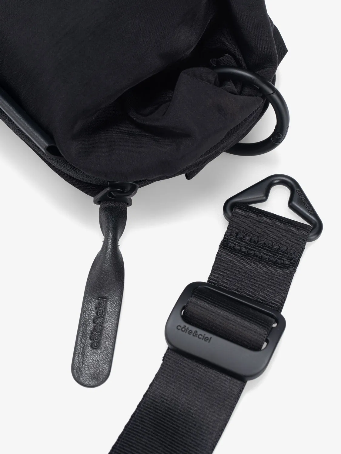 Nestos Smooth Black Pouch