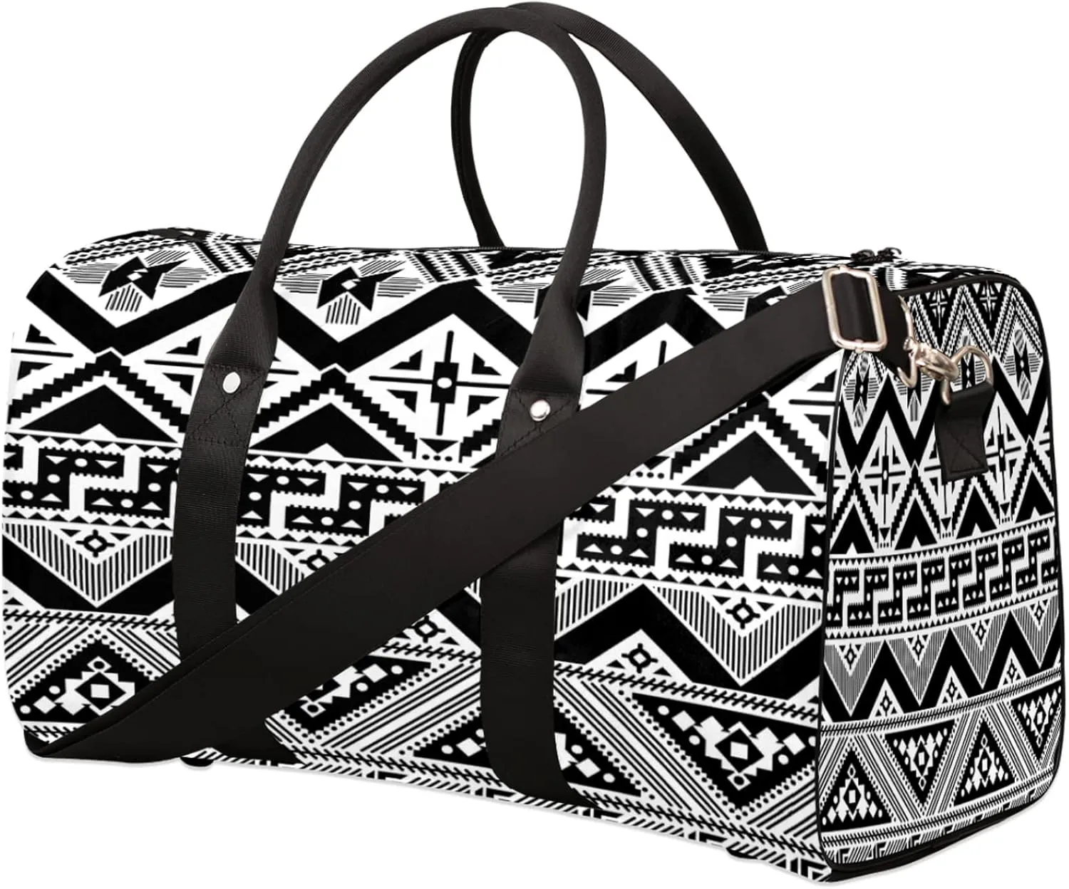 Travel Duffel Bag, Ocean Boho Turtle Sports Tote Gym Foldable Weekender Bags Workout Carry-on Luggage With Handle, Overnight Shoulder Bag for Women Men