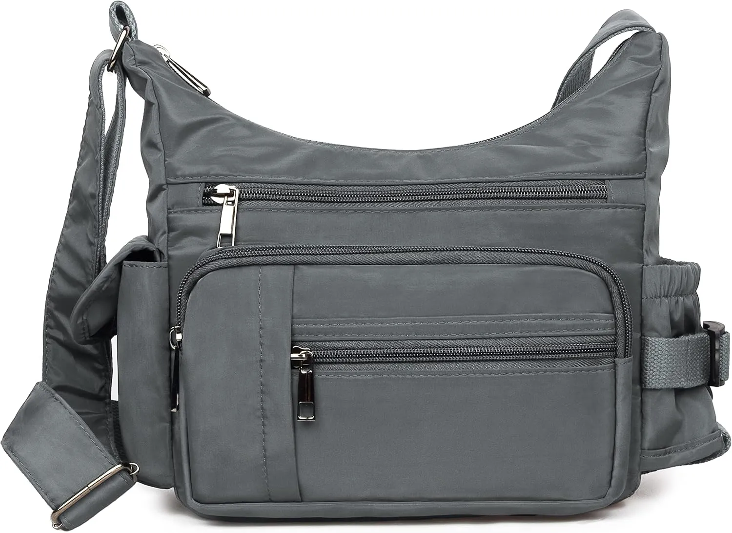 VOLGANIK ROCK RFID Anti Thief Crossbody Bag for Women Waterproof Shoulder Bag Messenger Bag Casual Nylon Purse Handbag